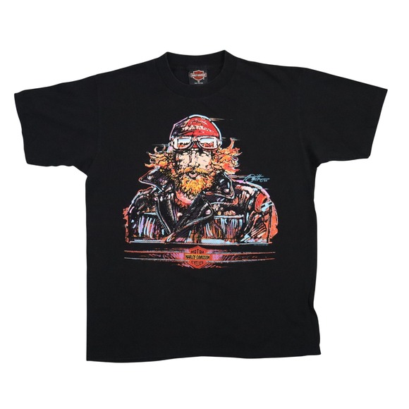 Harley-Davidson Other - Vintage 1993‎ Harley-Davidson Paul Smith Holoubek T-Shirt Biloxi Mississippi M